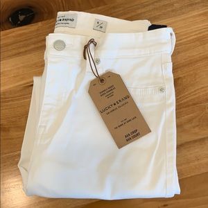 🚫Sold🚫NWT Women’s Lucky Brand White Crop Jeans